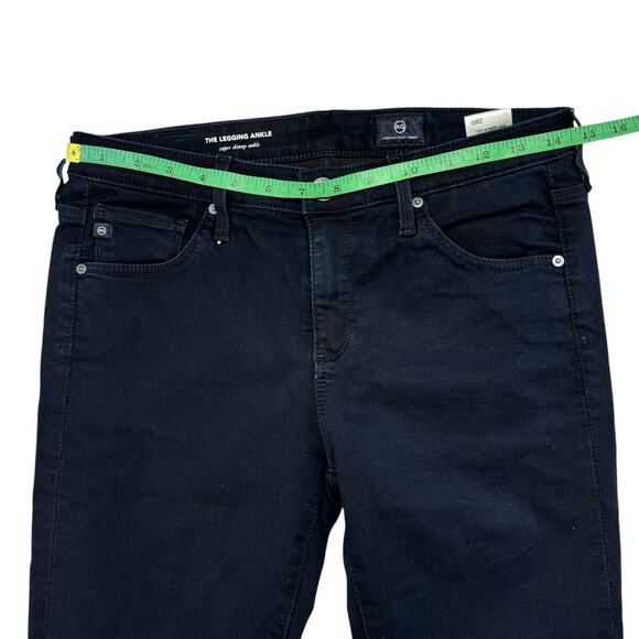 AG ADRIANO GOLDSCHMIED *NEW* The Legging Ankle Super Skinny Jeans Dark Wash 28 R - Picture 7 of 9
